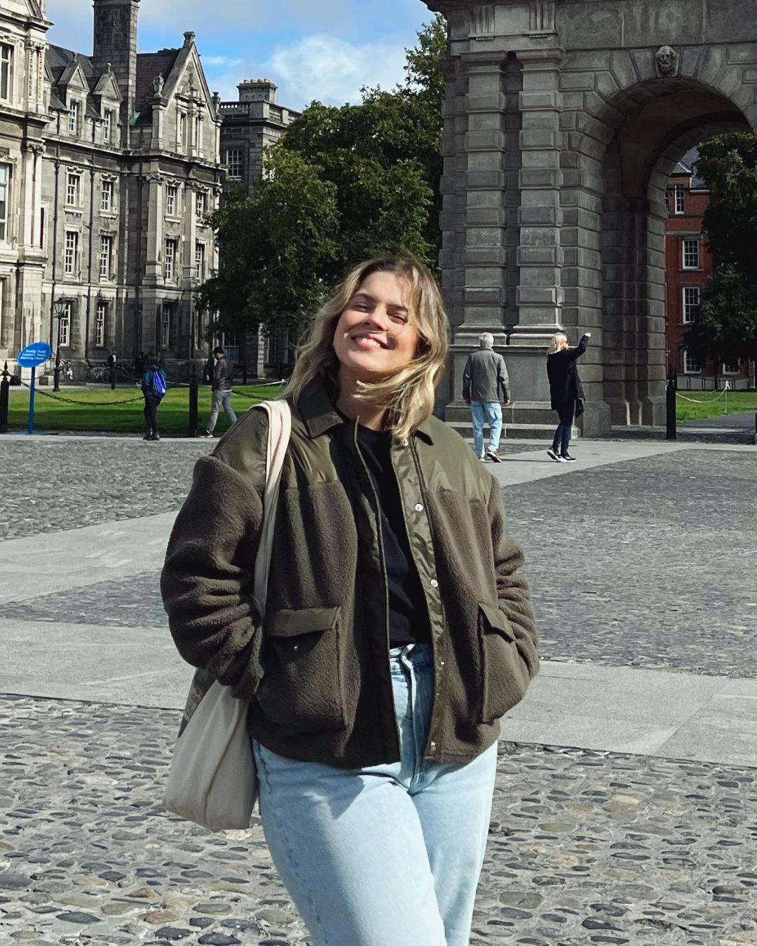 Andrea Sánchez at Trinity College Dublin